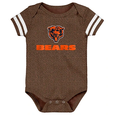 Body Playmaker marron Chicago Bears pour nouveau-né et nourrisson Outerstuff