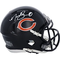 Noah Sewell Chicago Bears Autographed Riddell Speed Mini Helmet
