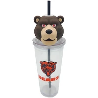 Gobelet Pegasus Chicago Bears avec couvercle mascotte (680 ml)