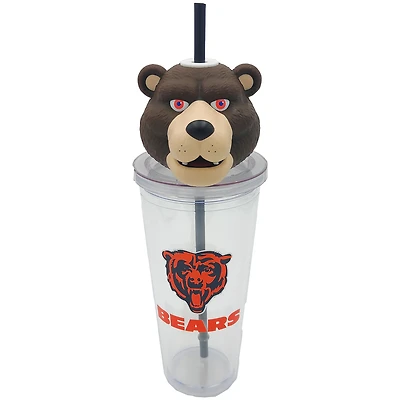 Gobelet Pegasus Chicago Bears avec couvercle mascotte (680 ml)