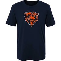 Preschool Navy Chicago Bears Primary Logo T-Shirt