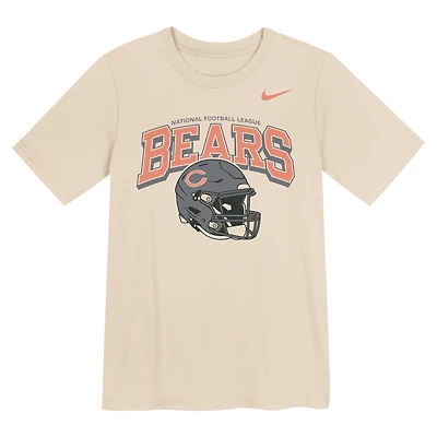 Preschool Nike Natural Chicago Bears Vintage Easy Lane T-Shirt
