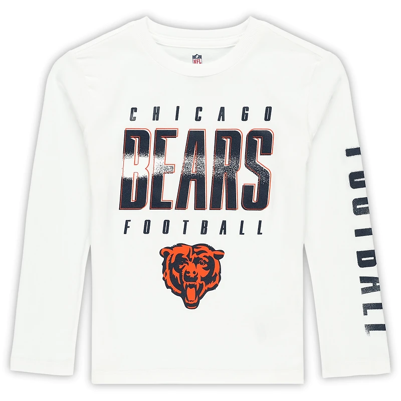 Ensemble de t-shirts « The Mix » pour enfants d'âge préscolaire Outerstuff Chicago Bears