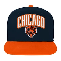 Casquette ajustable Outerstuff Navy Chicago Bears Essentials pour enfants d'âge préscolaire