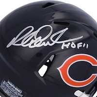 Richard Dent Chicago Bears Autographed Riddell Speed Mini Helmet with "HOF 11" Inscription
