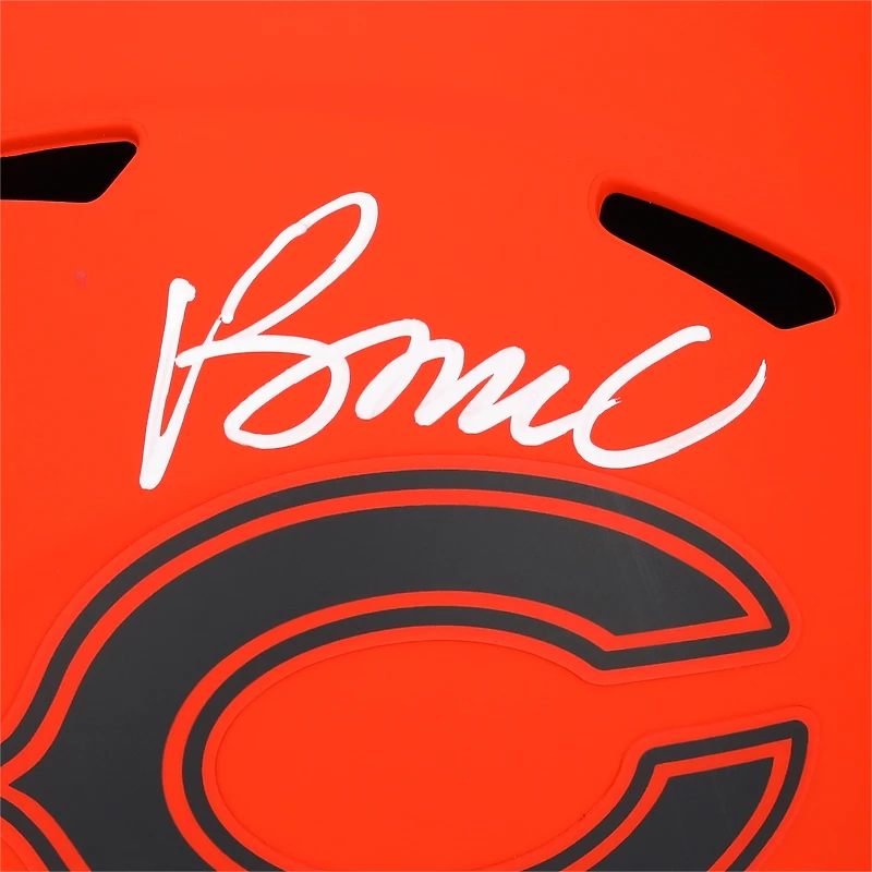 Rome Odunze Chicago Bears Autographed Riddell Rave Speed Replica Helmet  