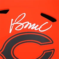 Rome Odunze Chicago Bears Autographed Riddell Rave Speed Replica Helmet  