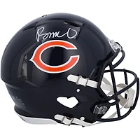Casque authentique Riddell Speed ​​autographié par les Chicago Bears de Rome Odunze