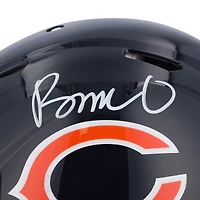 Casque authentique Riddell Speed ​​autographié par les Chicago Bears de Rome Odunze