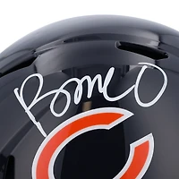 Rome Odunze Chicago Bears Autographed Riddell Speed Replica Helmet