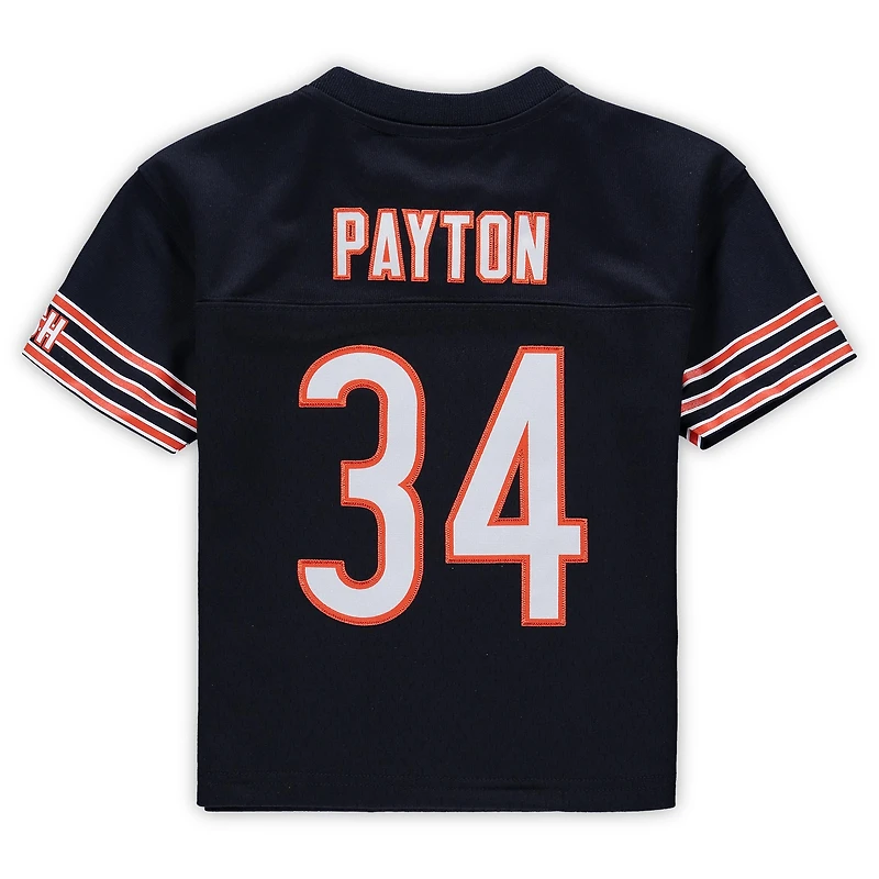 Maillot Mitchell & Ness Walter Payton Navy Chicago Bears 1985 retraité Legacy pour tout-petit