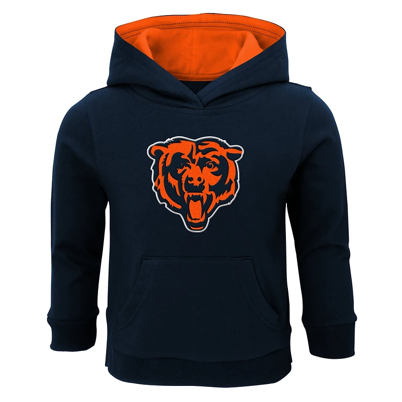 Sweat à capuche bleu marine Chicago Bears Prime pour tout-petit