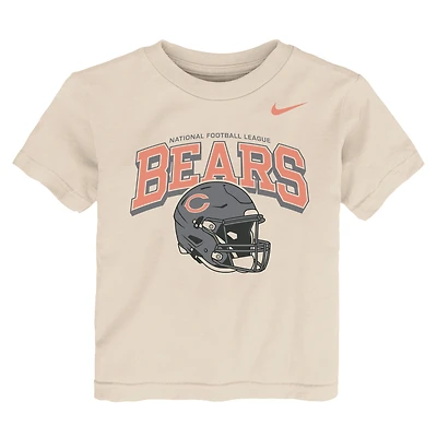 Toddler Nike Natural Chicago Bears Vintage Easy Lane T-Shirt
