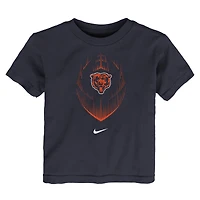 Toddler Nike  Navy Chicago Bears Legend Icon Performance T-Shirt
