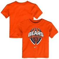 T-shirt Nike orange Chicago Bears Icon Legend pour tout-petit