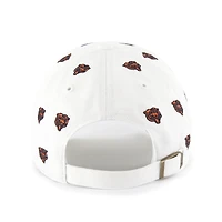 Casquette unisexe ajustable « 47 White Chicago Bears Confetti Clean Up »