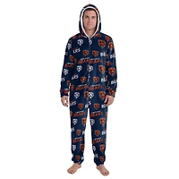 Combinaison unisexe Concepts Sport bleu marine Chicago Bears Sidekick