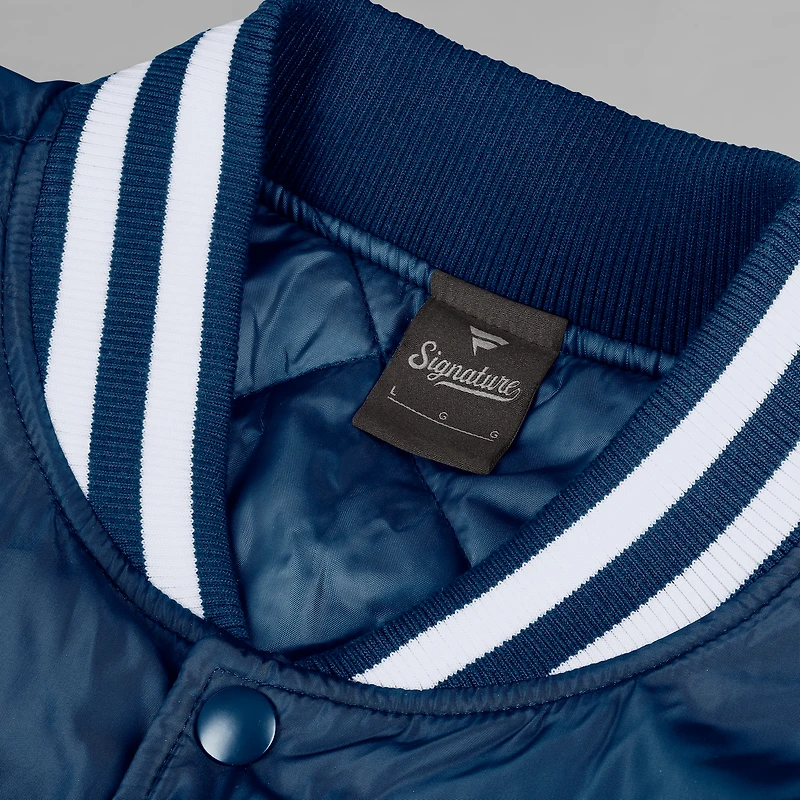 Unisex Fanatics  Navy Chicago Bears Elements Elite Full-Snap Jacket