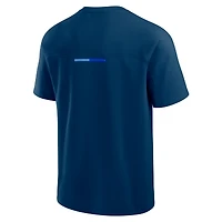 Unisex Fanatics Navy Chicago Bears Elements Flex Tri-Blend T-Shirt