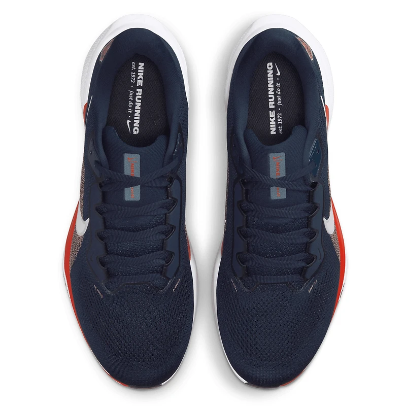 Baskets unisexes Nike Air Zoom Pegasus 41 bleu marine des Chicago Bears