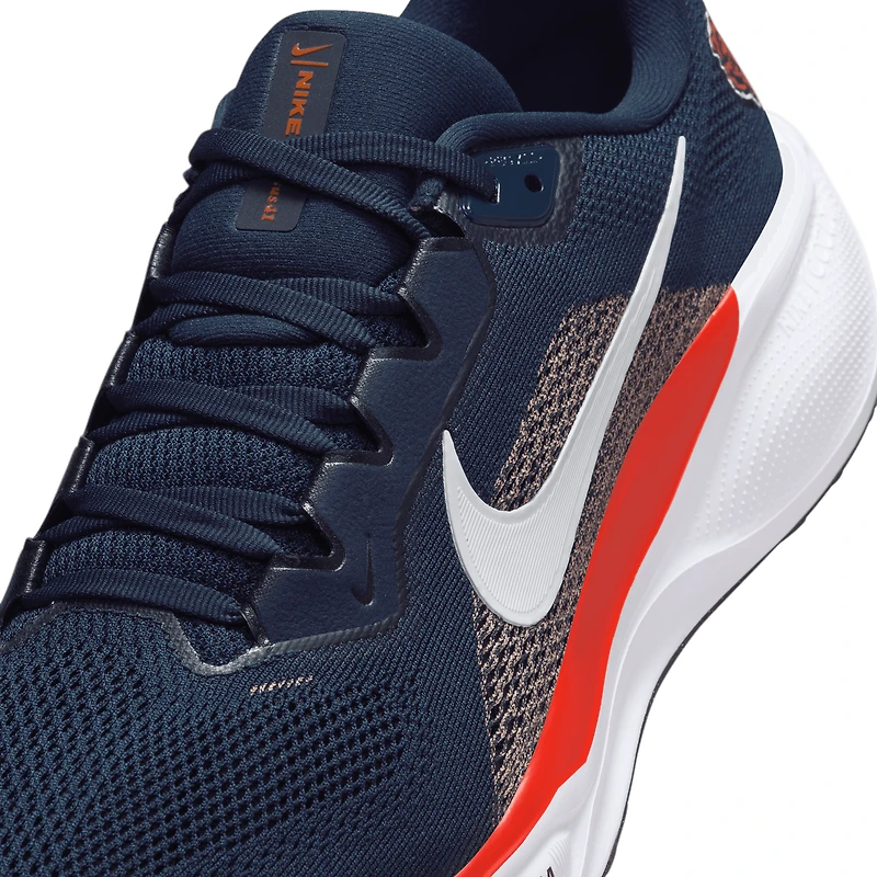 Baskets unisexes Nike Air Zoom Pegasus 41 bleu marine des Chicago Bears