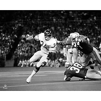 Photographie non signée de Walter Payton en train courir avec les Bears Chicago