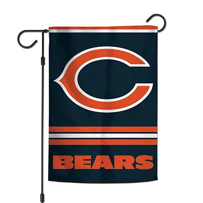 Drapeau de jardin double face WinCraft Chicago Bears 12" x 18"