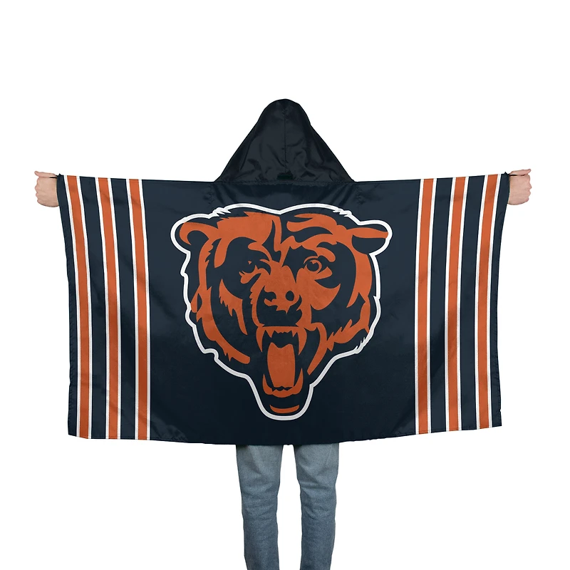 Drapeau à capuche WinCraft Chicago Bears 3' x 5'