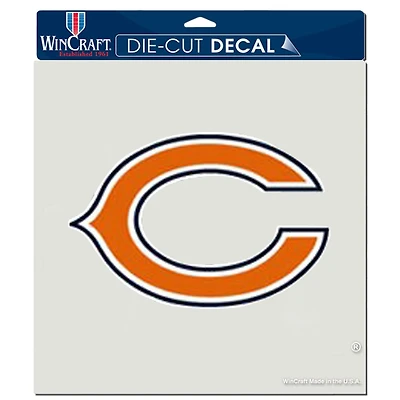 WinCraft  Chicago Bears 8" x 8" Color Car Decal