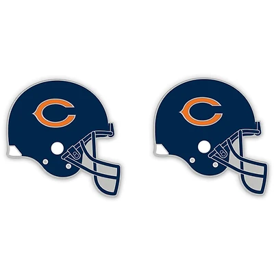 Boucles d'oreilles WinCraft Chicago Bears Post Logo