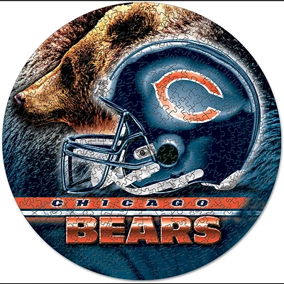 WinCraft Chicago Bears Round 500-Piece Puzzle