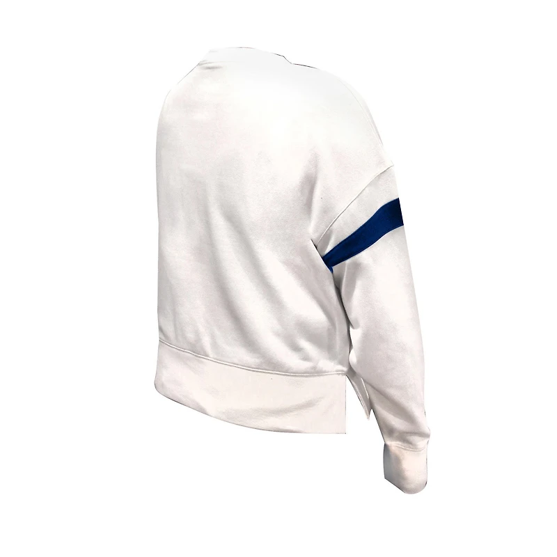 Sweat-shirt en polaire grande taille blanc Fanatics pour femmes des Chicago Bears