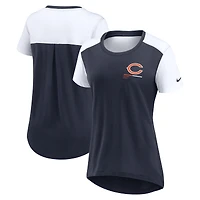 Women's Nike  Navy Chicago Bears Performance Fashion T-Shirt