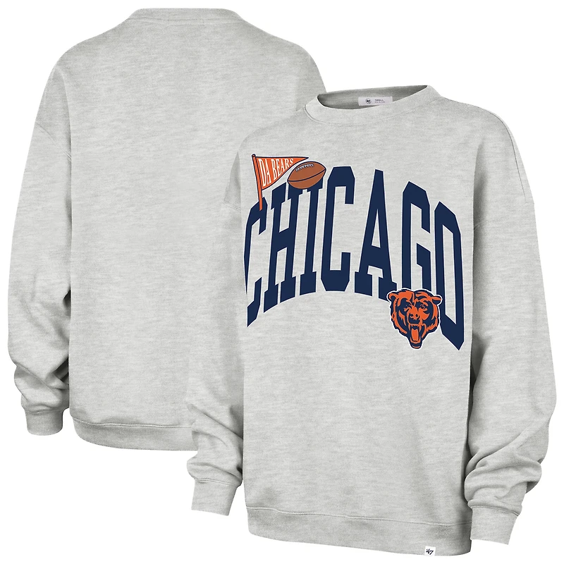 Sweat-shirt oversize Chicago Bears gris '47 pour femme