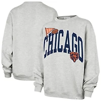 Women's '47  Gray Chicago Bears Arched Icon Oversized Sweatshirt