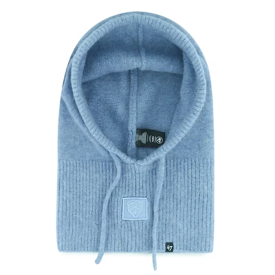 Écharpe tube en tricot bleu clair Chicago Bears '47 pour femme