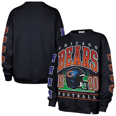 Sweat-shirt oversize bleu marine « 47 Chicago Bears Go Big » pour femme