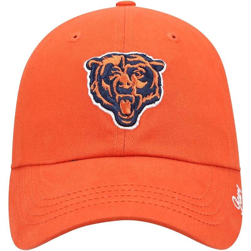 Women's '47 Orange Chicago Bears Miata Clean Up Secondary Adjustable Hat