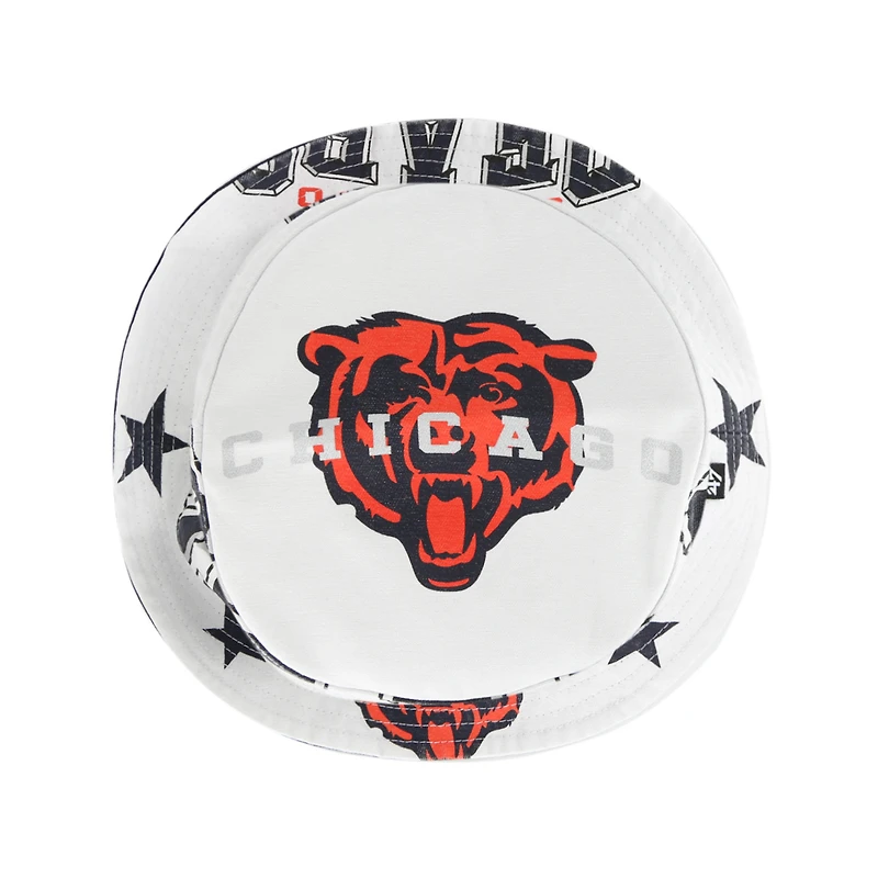 Women's '47  White Chicago Bears Energize Bucket Hat