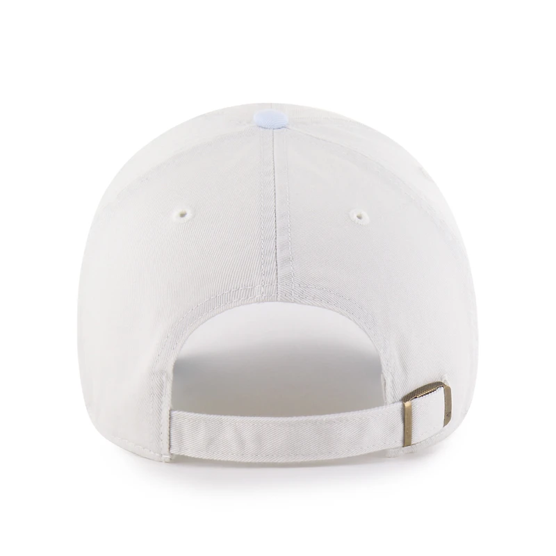 Women's '47 White Chicago Bears Gelato Two-Tone Clean Up Adjustable Hat