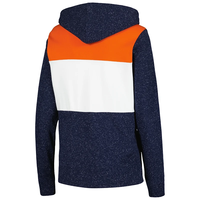 Women's Antigua Navy Chicago Bears Wicket Pullover Hoodie