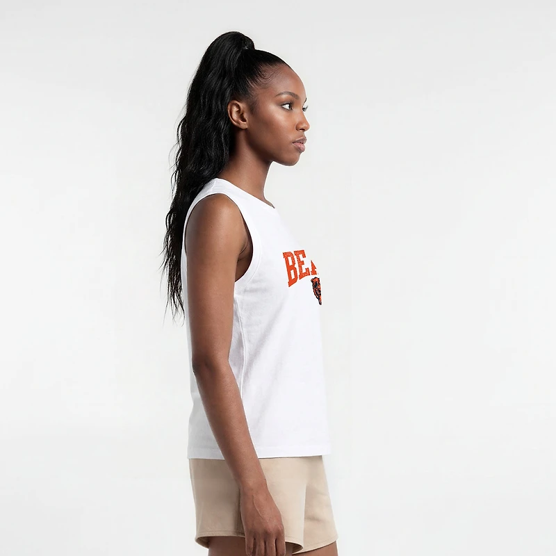 Débardeur blanc Champion Chicago Bears pour femme