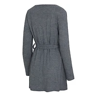 Ensemble débardeur, short et peignoir Rigor pour femme Concepts Sport Heather Navy Chicago Bears