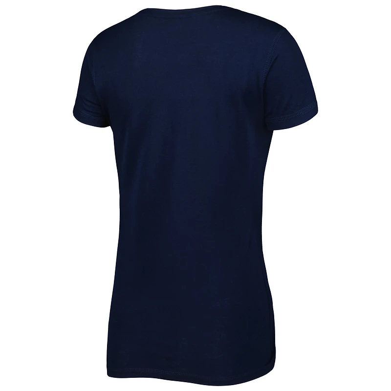Ensemble de nuit Concepts Sport bleu marine/orange pour femme avec haut et pantalon à écusson des Chicago Bears