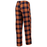 Ensemble de nuit Concepts Sport bleu marine/orange pour femme avec haut et pantalon à écusson des Chicago Bears