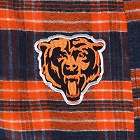 Concepts Sport T-shirt et pantalon avec écusson Chicago Bears bleu marine/orange pour femme