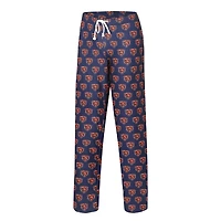Women's Concepts Sport Navy Chicago Bears Gauge Allover Print Sleep Pants