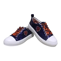 Baskets à paillettes Cuce pour femmes, bleu marine, Chicago Bears Team