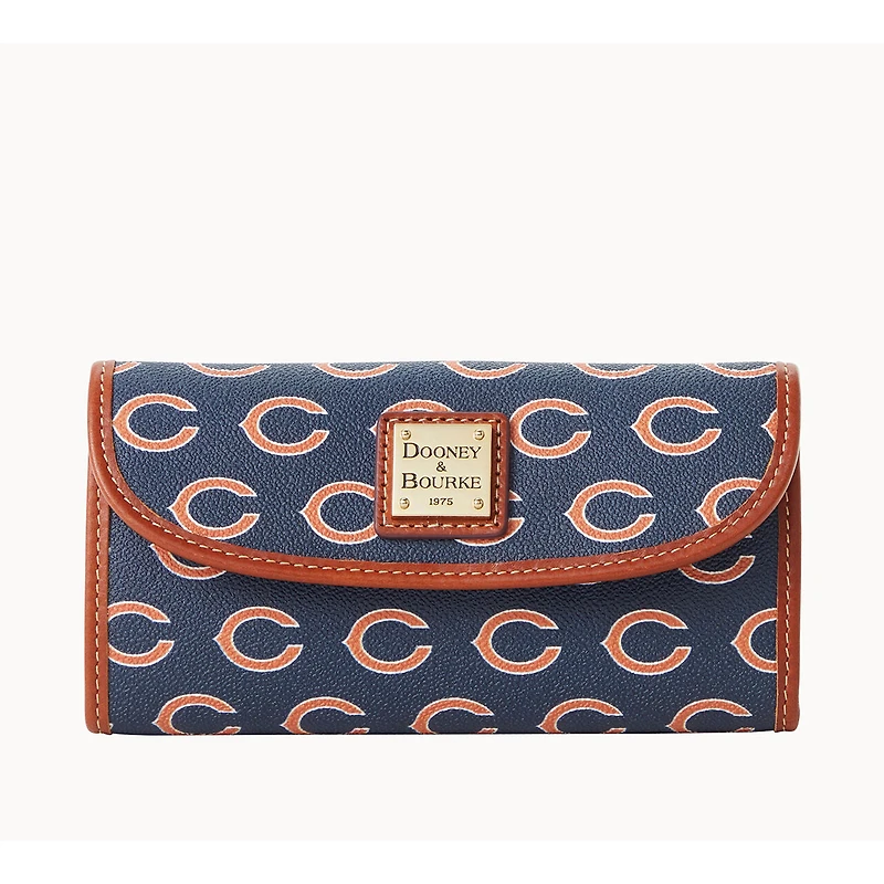 Pochette continentale couleur équipe Dooney & Bourke Chicago Bears pour femmes