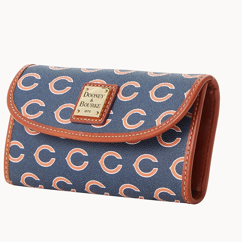 Pochette continentale couleur équipe Dooney & Bourke Chicago Bears pour femmes
